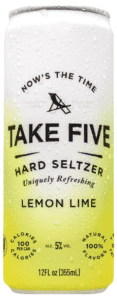 TAKE FIVE Lemon Lime Hard Seltzer