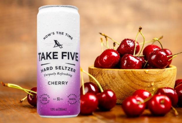 TAKE FIVE Cherry Hard Seltzer