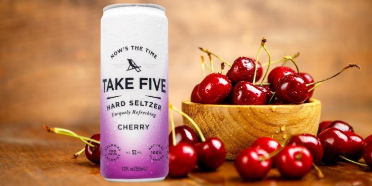 TAKE FIVE Cherry Hard Seltzer