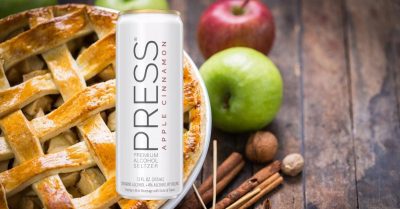 PRESS Apple Cinnamon Hard Seltzer