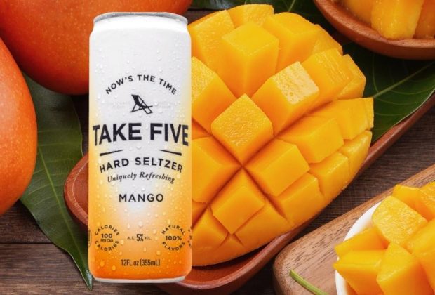 TAKE FIVE Mango Hard Seltzer