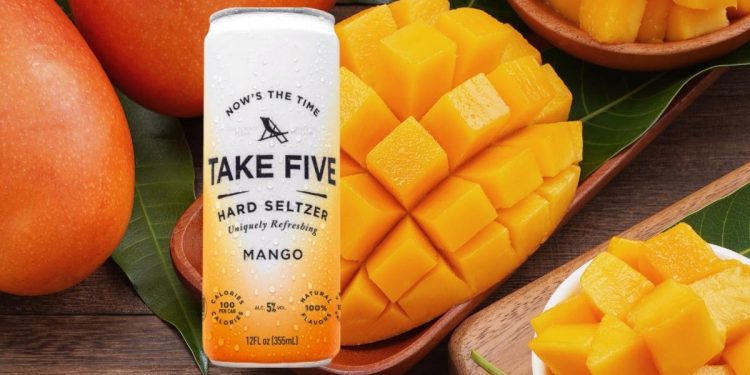 TAKE FIVE Mango Hard Seltzer