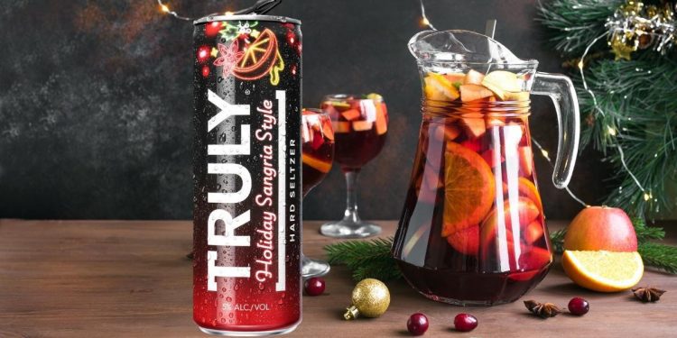 Truly Holiday Sangria Style Hard Seltzer