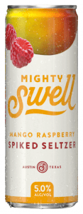 Mighty Swell Mango Raspberry Spiked Seltzer