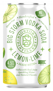 Big Storm Lemon-Lime Vodka Soda