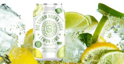 Big Storm Lemon-Lime Vodka Soda