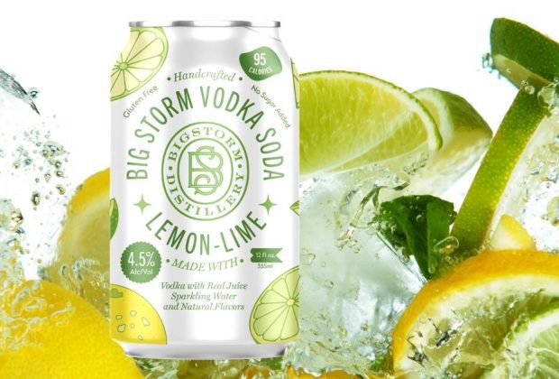 Big Storm Lemon-Lime Vodka Soda