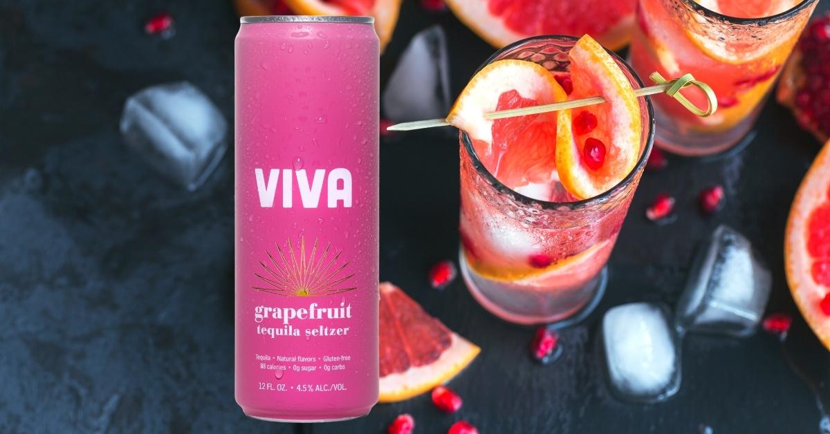 Viva Grapefruit Tequila Seltzer Review Seltzer Nation