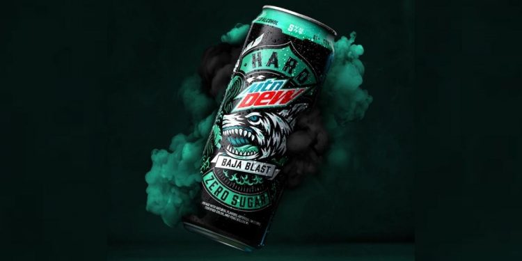 Baja Blast Hard Mtn Dew