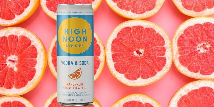 High Noon Vodka & Soda Grapefruit