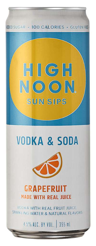 High Noon Vodka & Soda Grapefruit