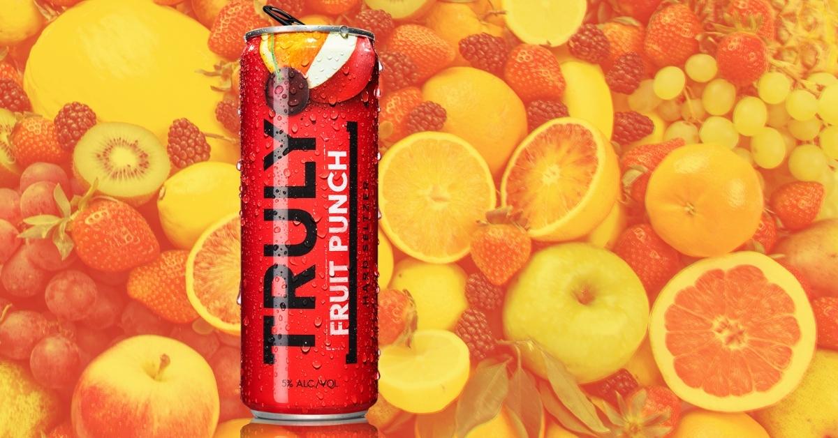 Truly Fruit Punch Hard Seltzer Seltzer Nation