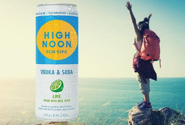 High Noon Vodka & Soda Lime