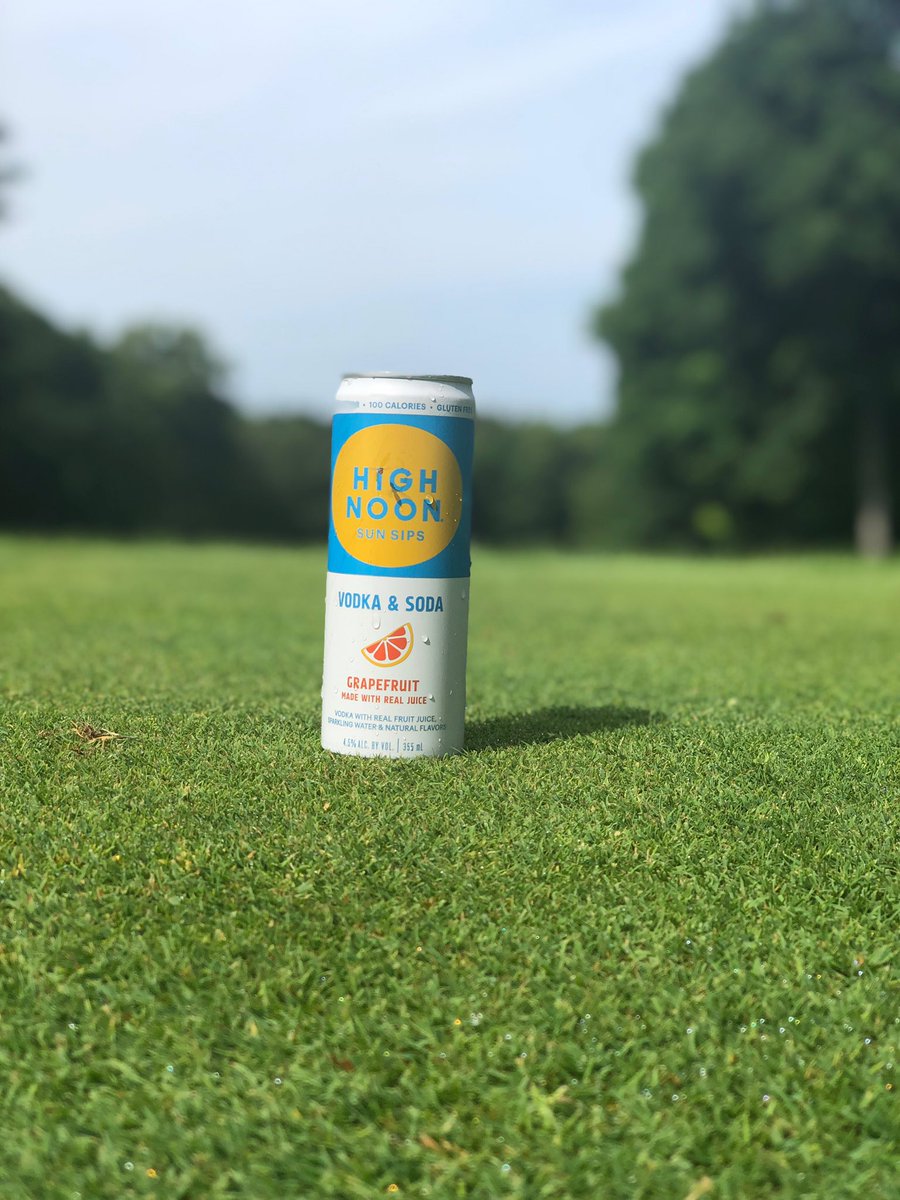 High Noon Vodka & Soda Golf