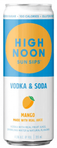 High Noon Vodka & Soda Mango