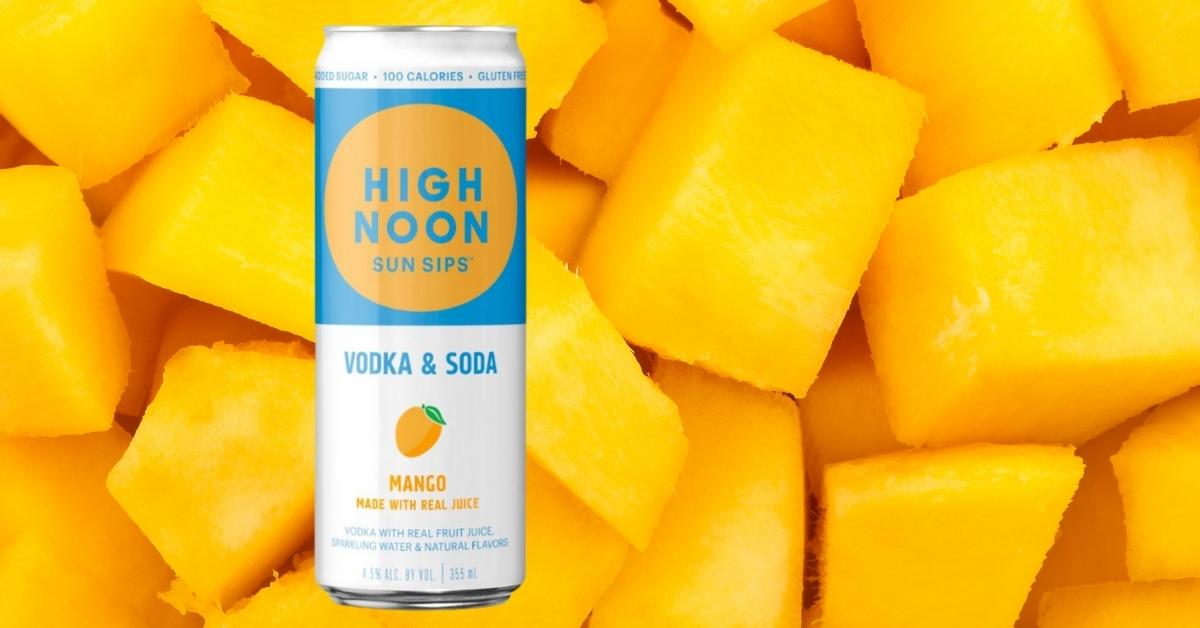 High Noon Vodka & Soda Mango
