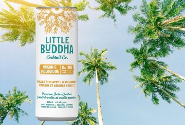Little Buddha canned cocktail pineapple rosemary