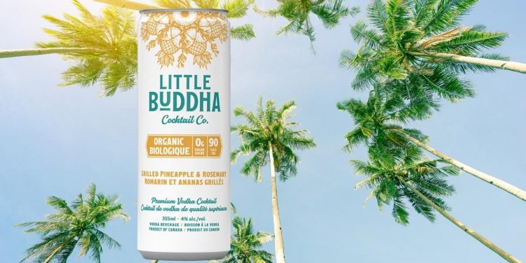 Little Buddha canned cocktail pineapple rosemary