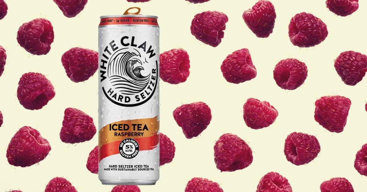 White Claw Iced Tea Raspberry Hard Seltzer