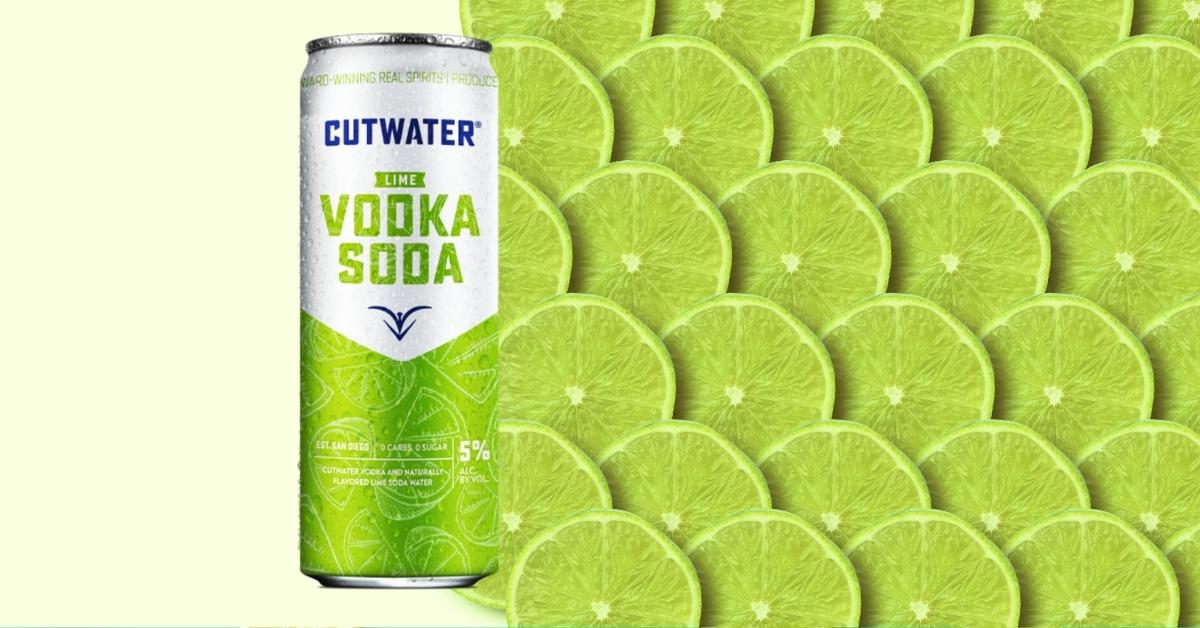 Cutwater Vodka Soda Lime
