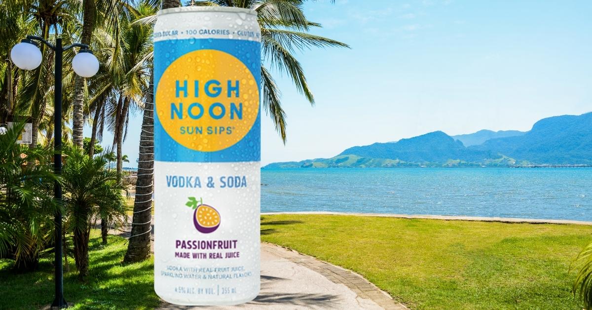 High Noon Vodka & Soda Passionfruit