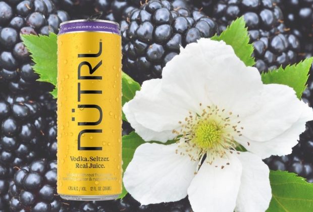 NÜTRL Vodka Seltzer Blackberry Lemonade