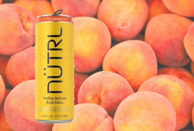 NÜTRL Vodka Seltzer Peach Lemonade