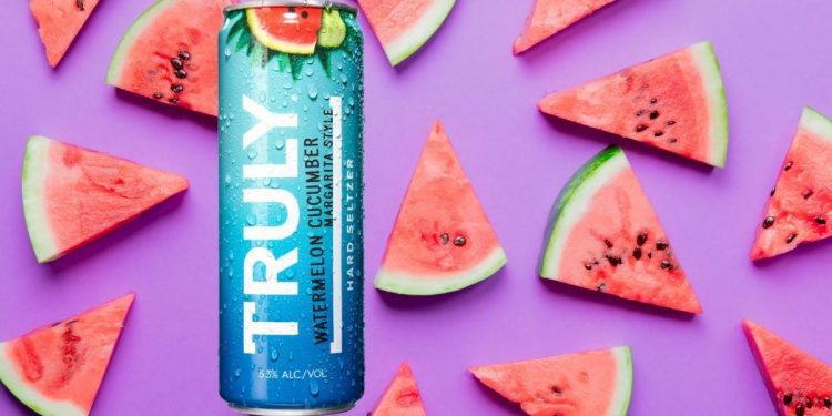 Truly Margarita Hard Seltzer Watermelon Cucumber