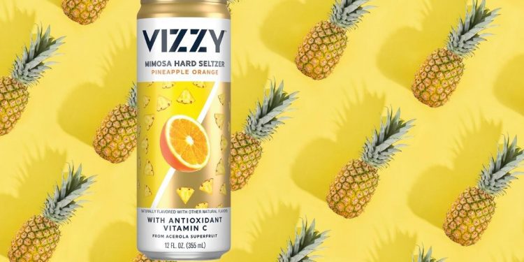 Vizzy Mimosa Hard Seltzer Pineapple Orange