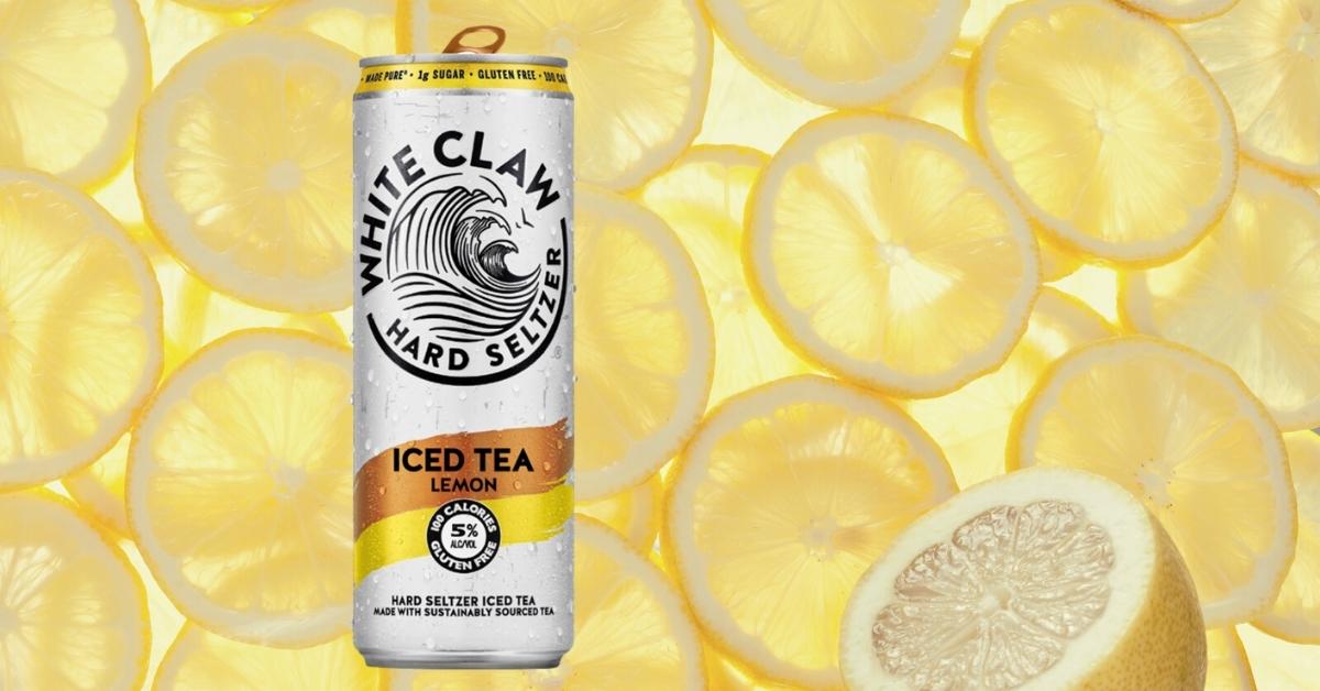 White Claw Iced Tea Hard Seltzer Lemon