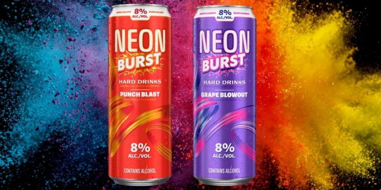 Neon Burst Hard Drinks