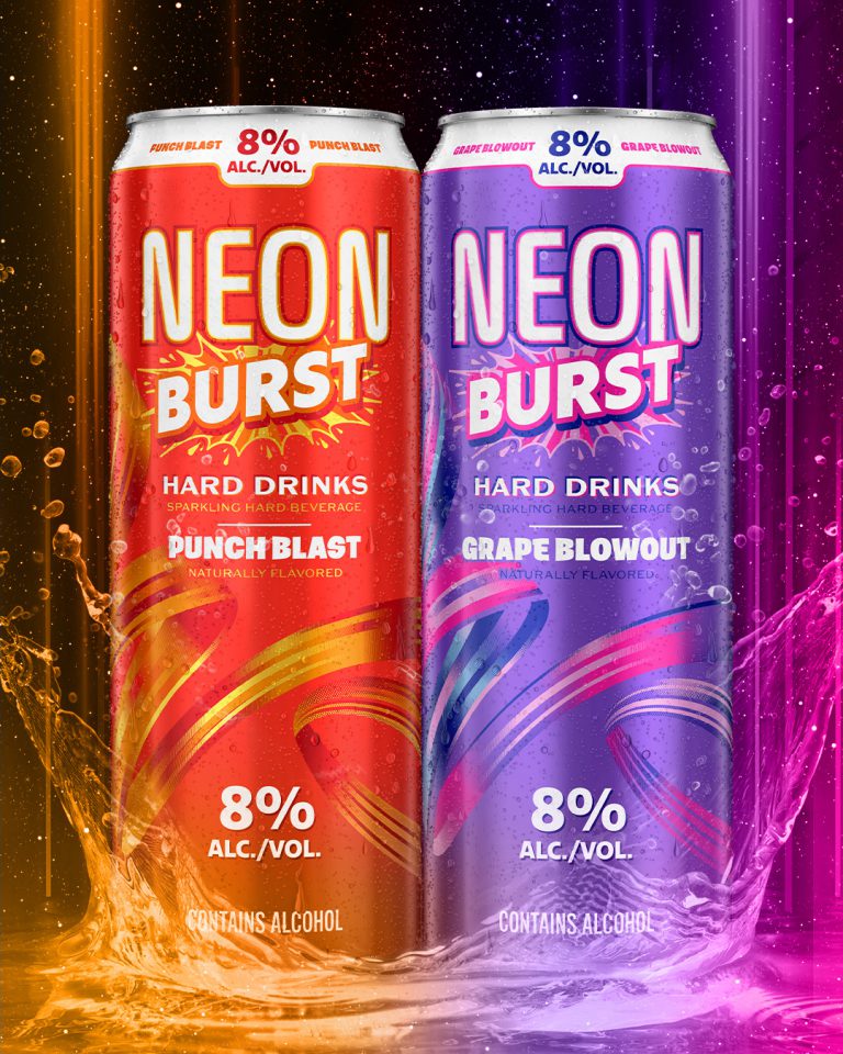 Neon Burst Hard Drinks