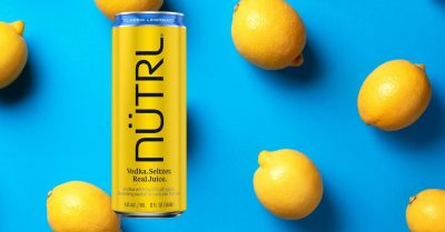 NÜTRL Vodka Seltzer Classic Lemonade Featured