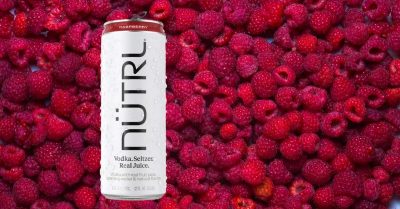 NÜTRL Vodka Seltzer Raspberry