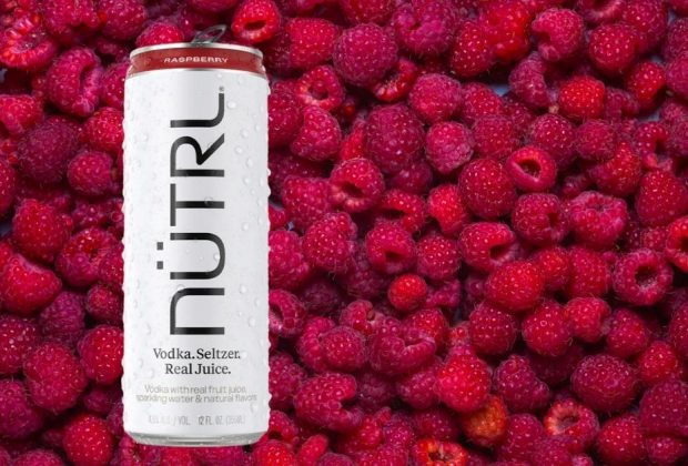 NÜTRL Vodka Seltzer Raspberry