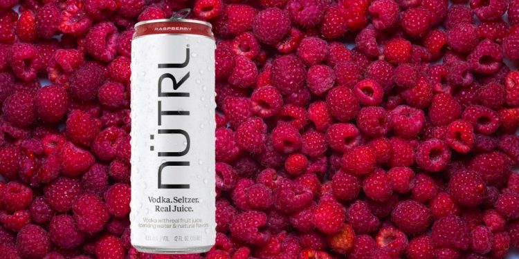 NÜTRL Vodka Seltzer Raspberry