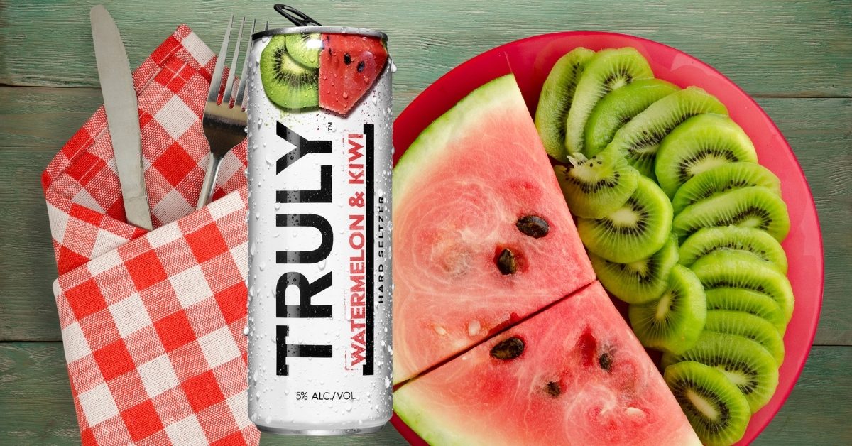 Truly Hard Seltzer watermelon-kiwi