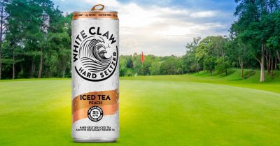 White Claw Peach Iced Tea