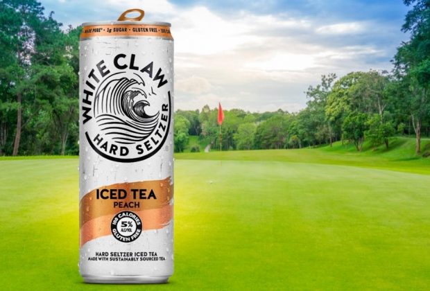 White Claw Peach Iced Tea