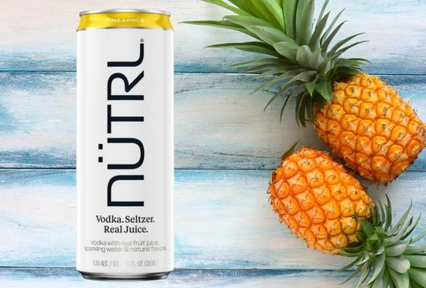 NÜTRL Vodka Seltzer Pineapple