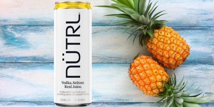 NÜTRL Vodka Seltzer Pineapple