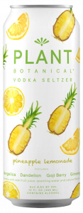 Plant Botanical Vodka Seltzer Pineapple Lemonade