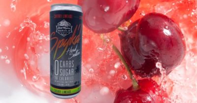 Fort Myers Brewing Company Spyk’d Cherry Limeade Hard Seltzer Featured