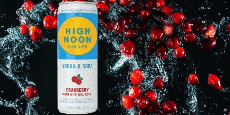 High Noon Cranberry Hard Seltzer