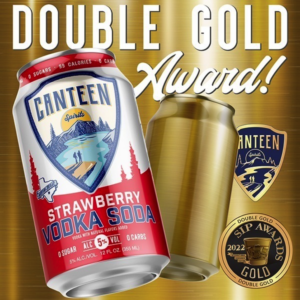 Canteen Strawberry Double Gold Award