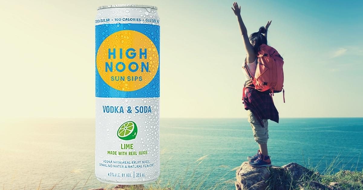 High Noon Lime Hard Seltzer