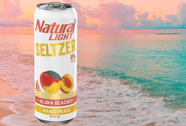 Natural Light Mango Peach Aloha Beaches