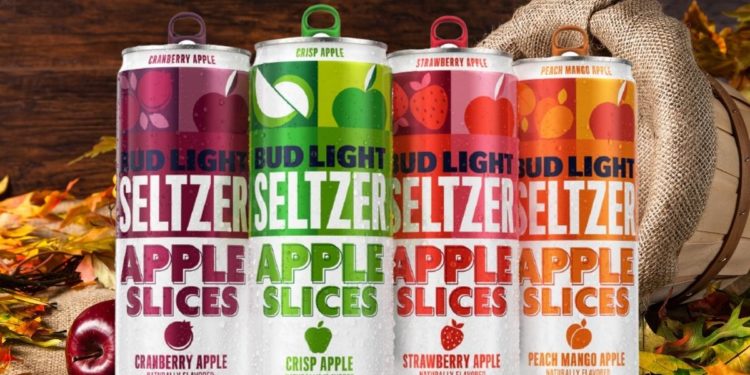 Bud Light Hard Seltzer Fall Pack Apple Slices