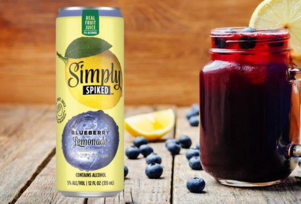 Simply Spiked Lemonade Blueberry Lemonade