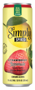 Simply Spiked Lemonade Strawberry Lemonade